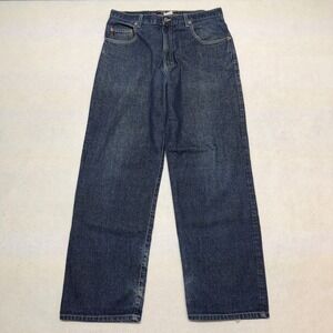 Vintage Guess Jeans Blue 199 Urban Fit Loose Baggy Y2K Made in USA Mens 38x34